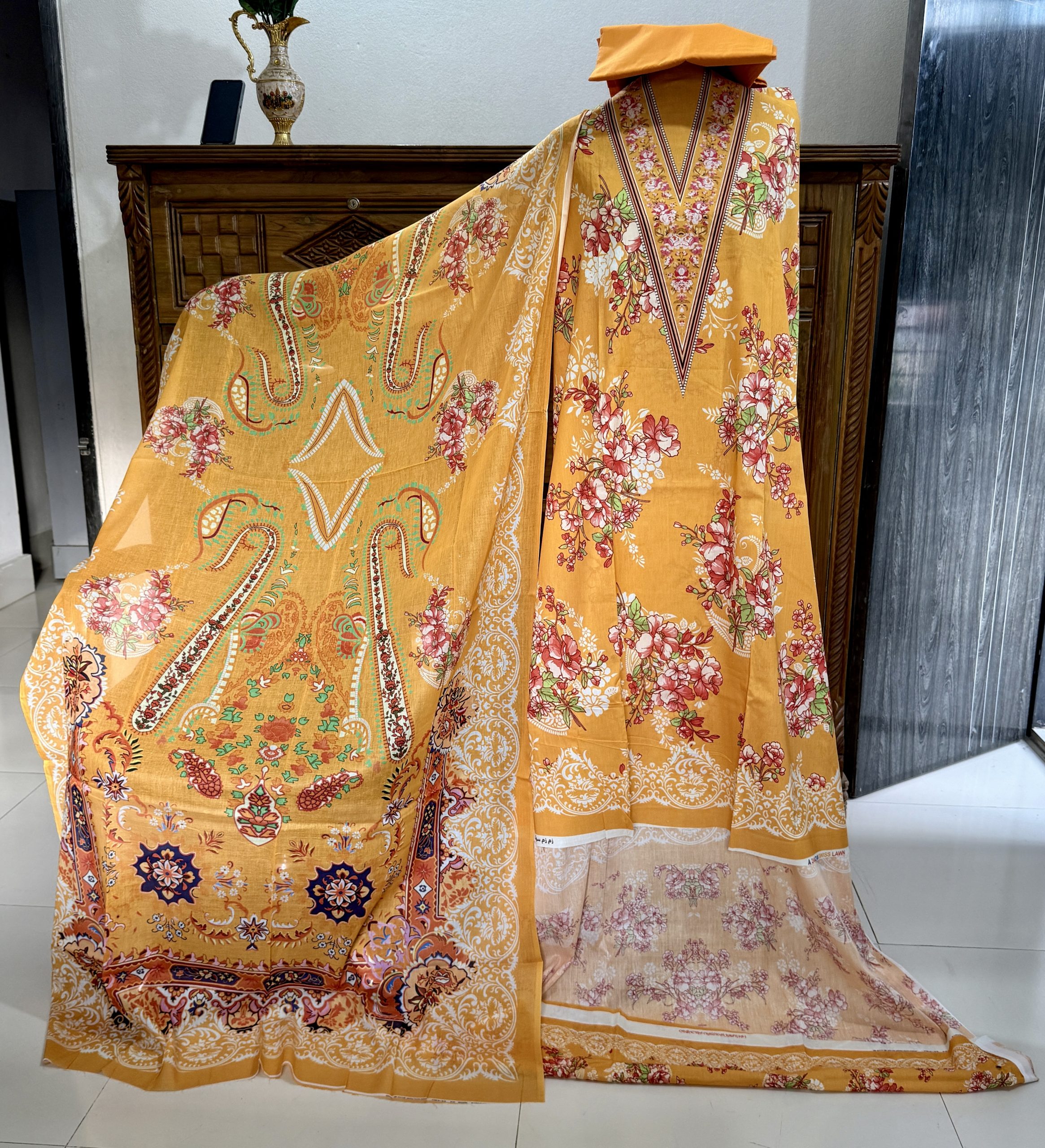 Light Yellow Multicolor-জমজম সুইস লোন