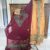 Mustard Yellow/Maroon Multicolor-ব্লকের থ্রি পিস